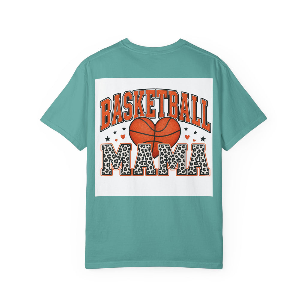 Basketball Mama T-Shirt — Leopard Print Sports Mom Tee