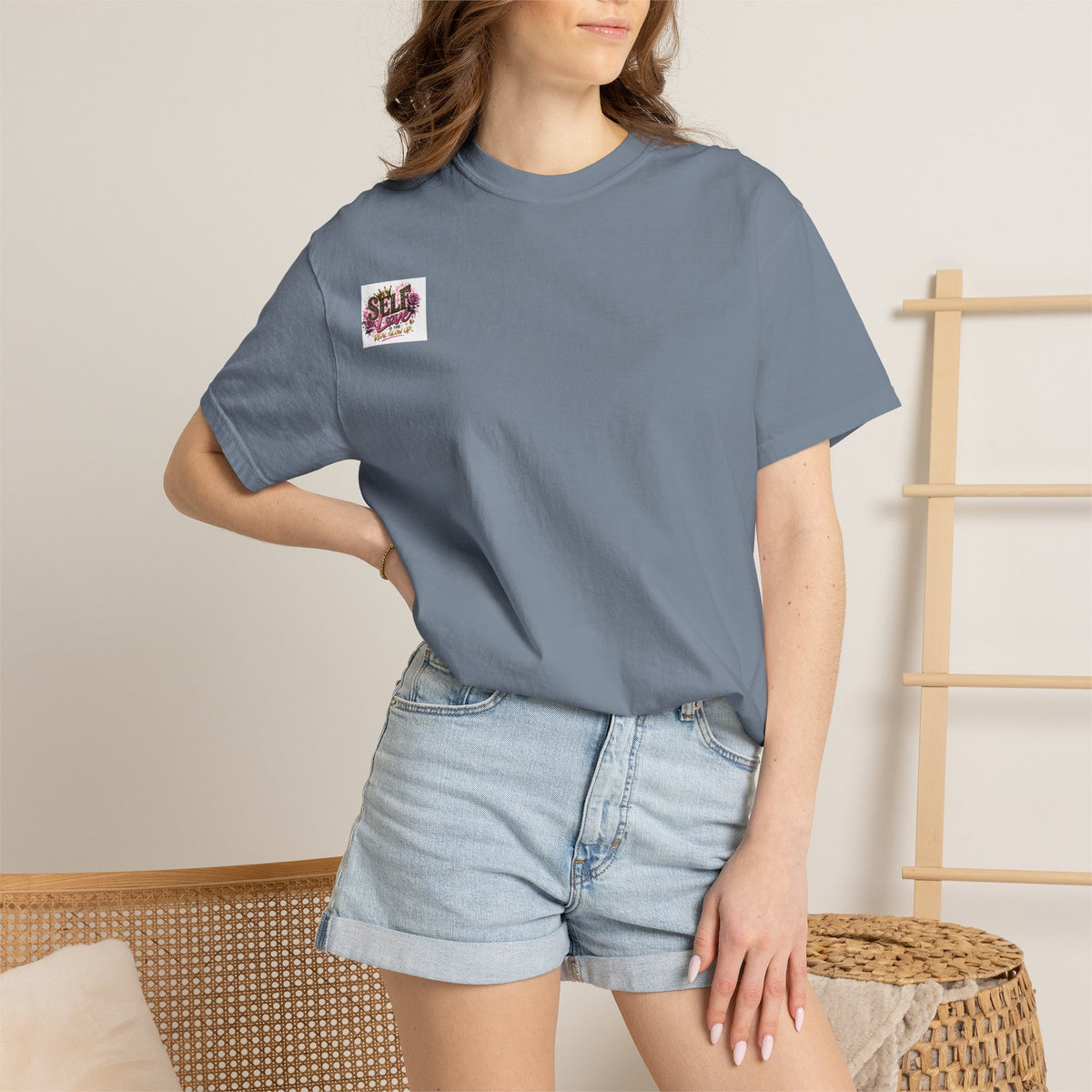 Self Love T-Shirt — "Self Love is the Real Glow Up" Graphic Tee