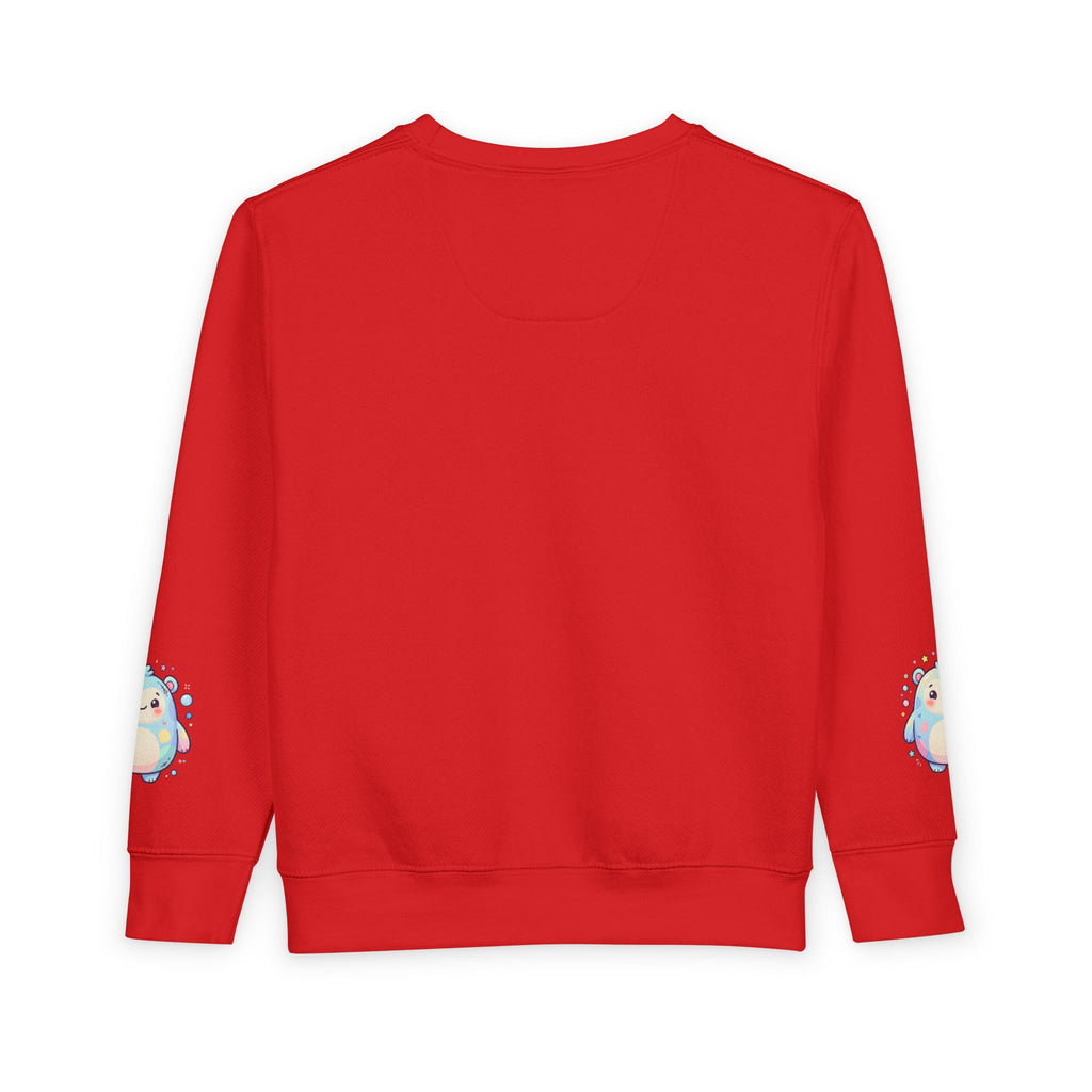 Kawaii Pastel Hedgehog Toddler Sweatshirt