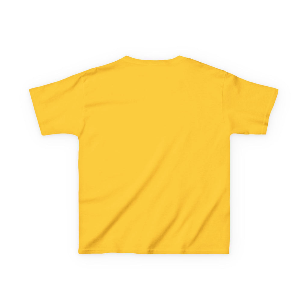 Kids Tee — Halloween Black Cat with Witch Hat & Pumpkins