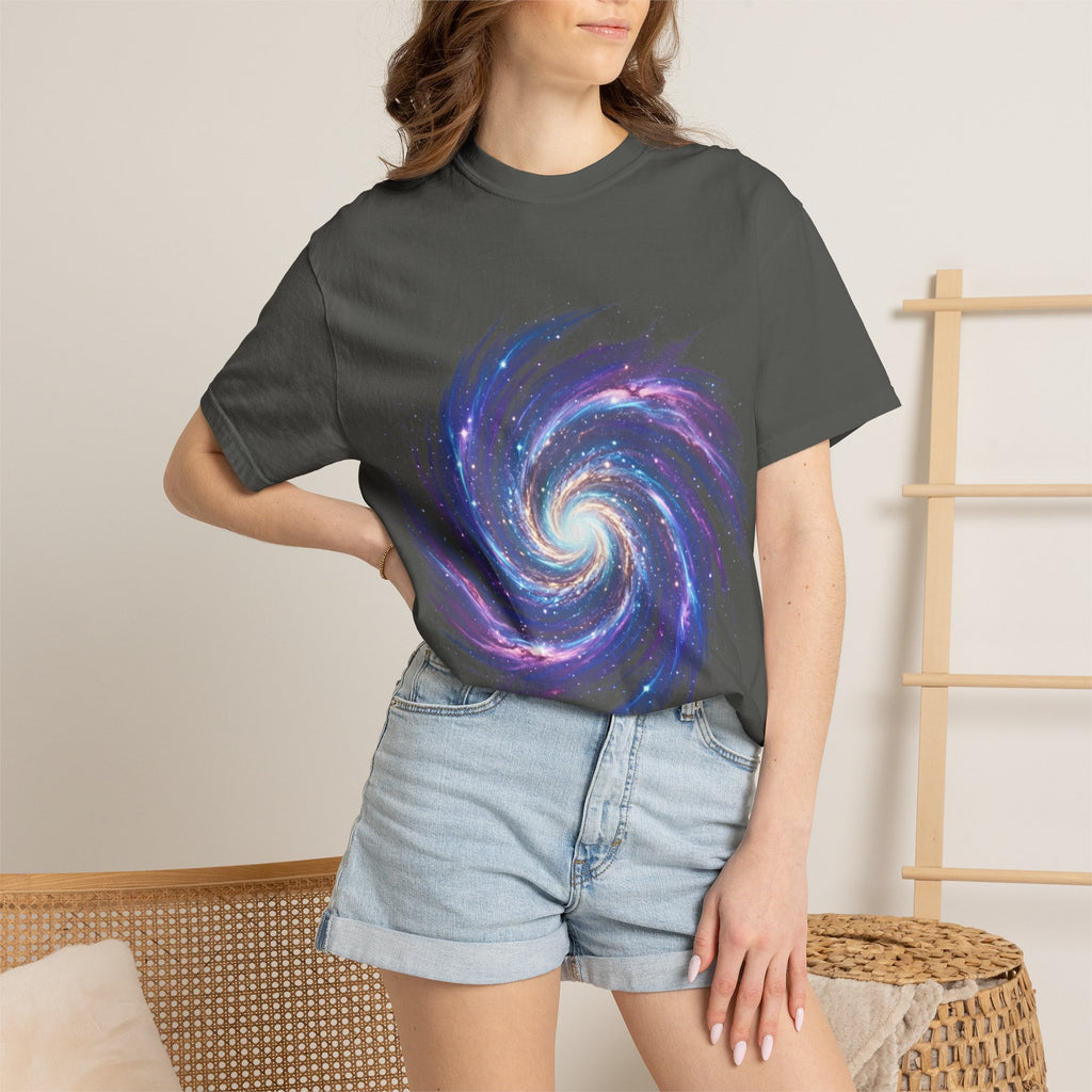 Galaxy Swirl T-Shirt — Spiral Nebula Cosmic Tee