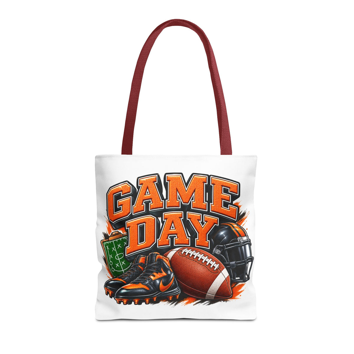 Game Day Football Tote Bag — Cheer Squad Fan Gear