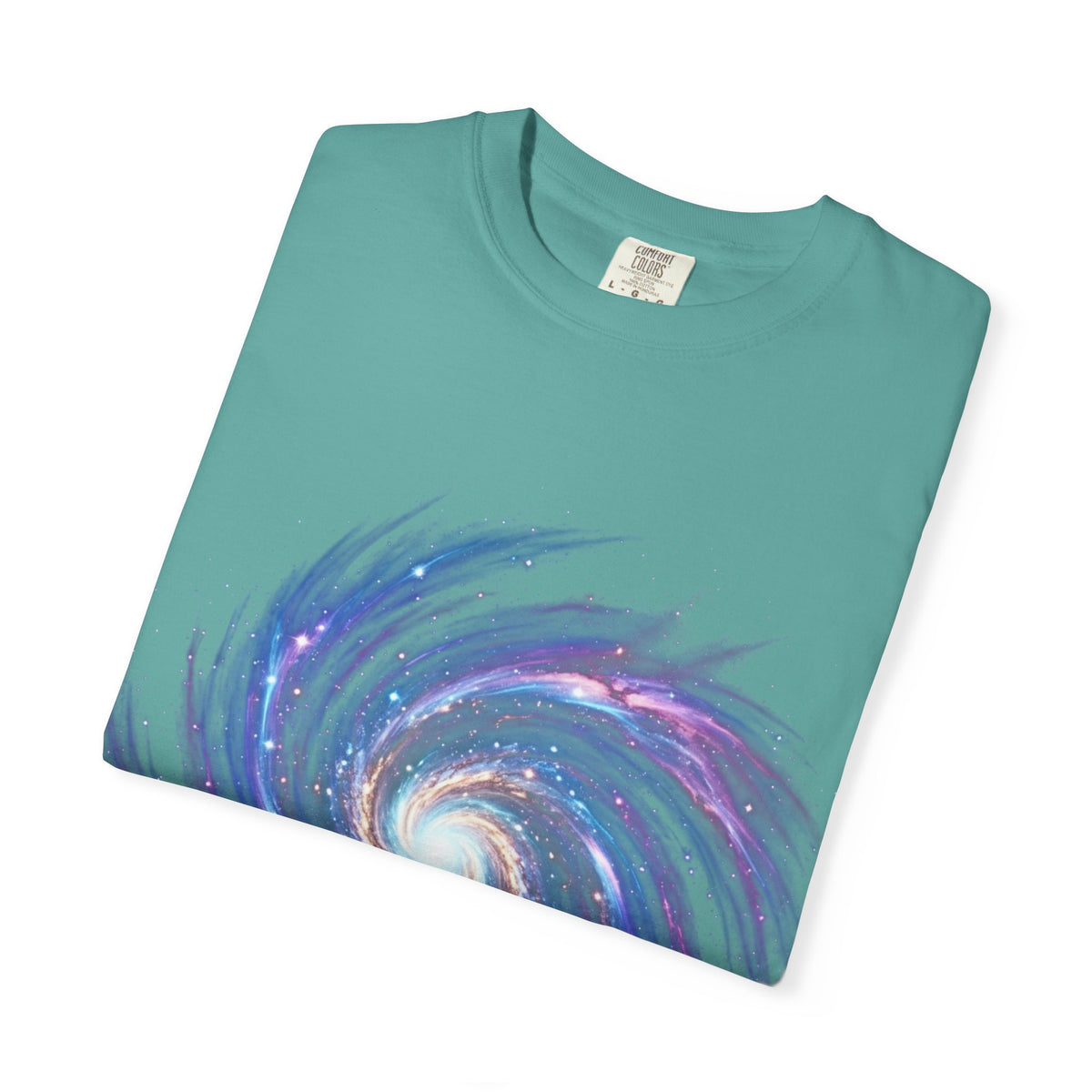 Galaxy Swirl T-Shirt — Spiral Nebula Cosmic Tee