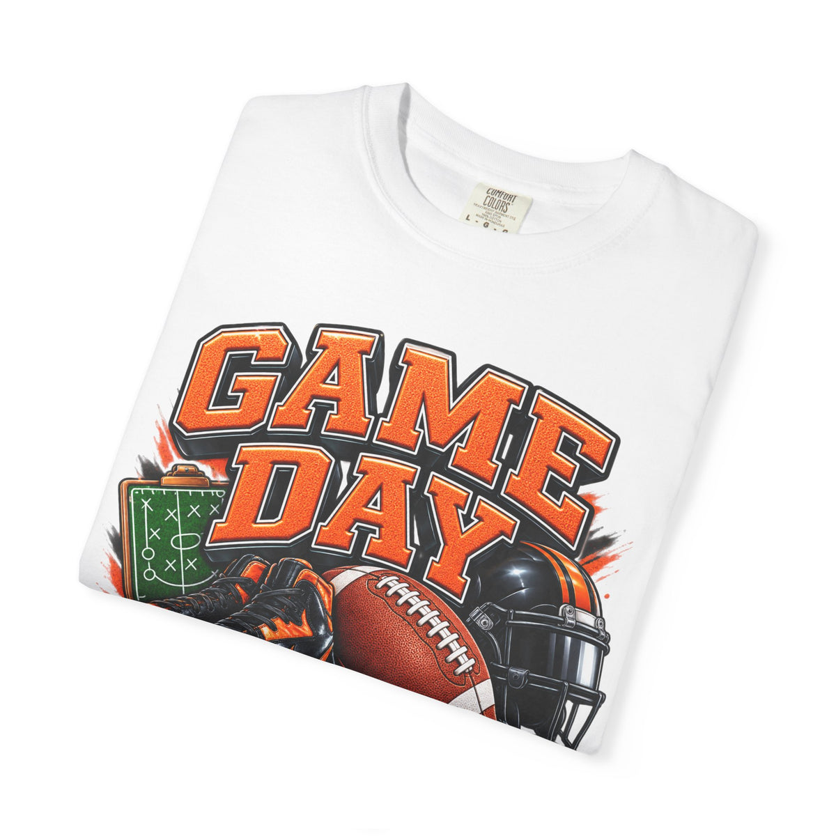 Game Day Football T-Shirt — 'Game Day' Graphic Tee for Fans