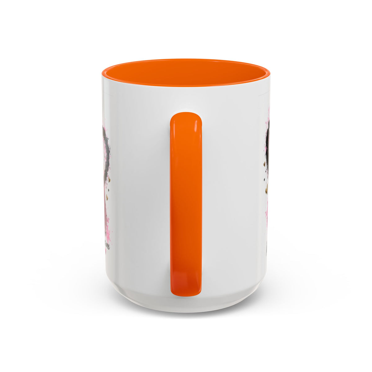 Accent Coffee Mug — "I Am The Prize" Floral Heart Design (11/15oz)
