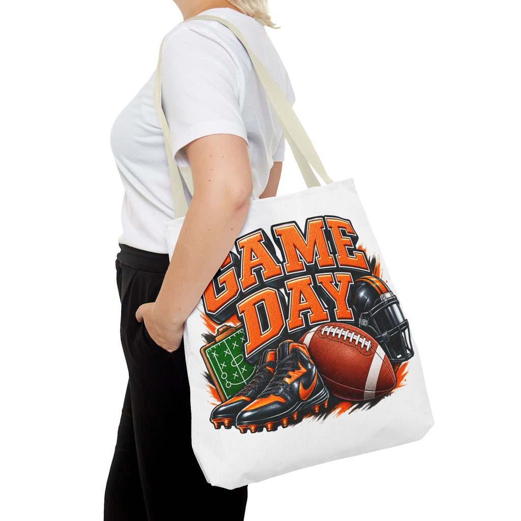 Game Day Football Tote Bag — Cheer Squad Fan Gear
