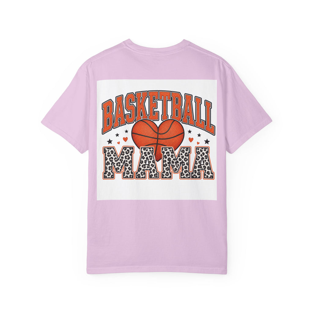 Basketball Mama T-Shirt — Leopard Print Sports Mom Tee