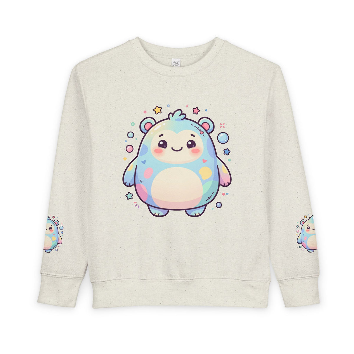 Kawaii Pastel Hedgehog Toddler Sweatshirt