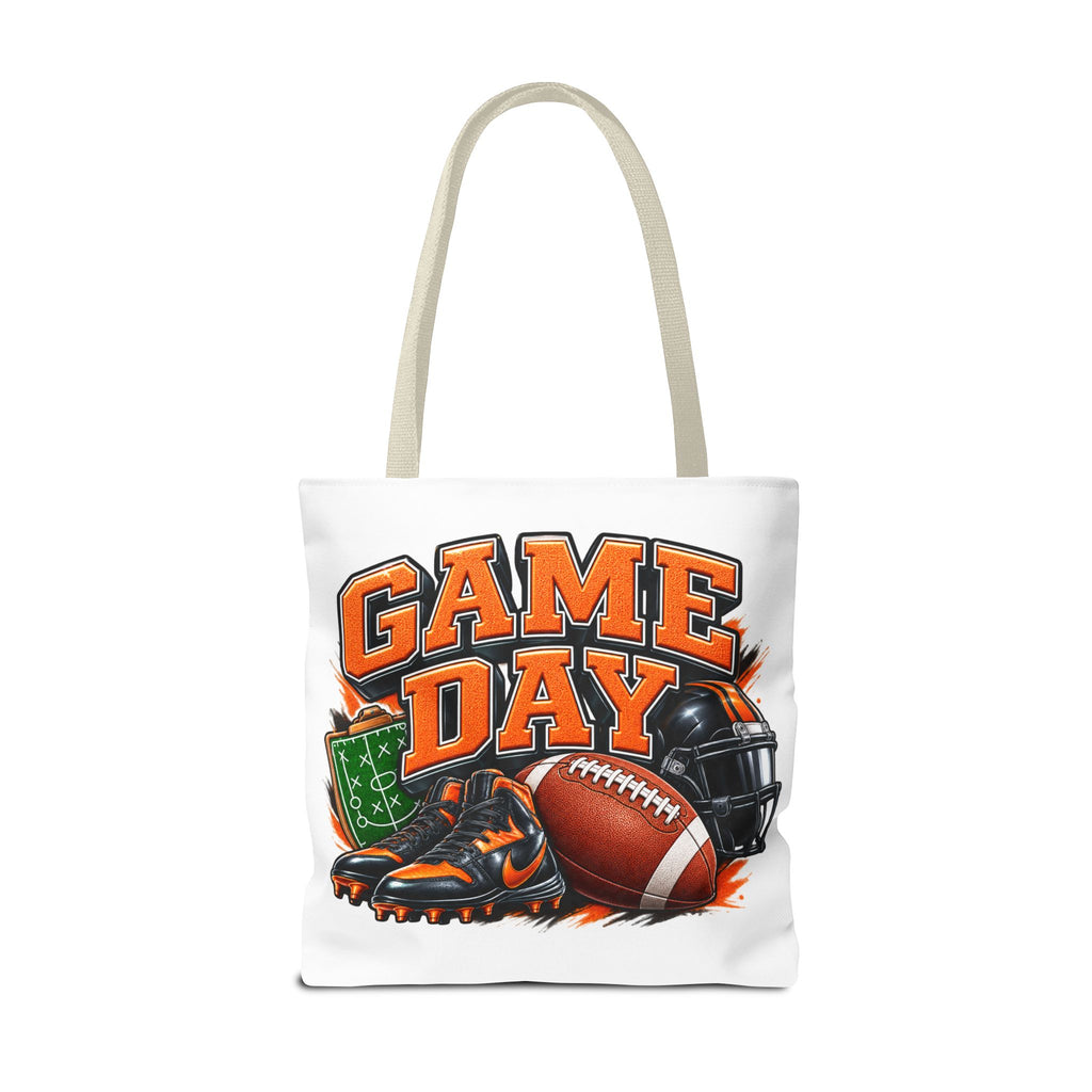 Game Day Football Tote Bag — Cheer Squad Fan Gear