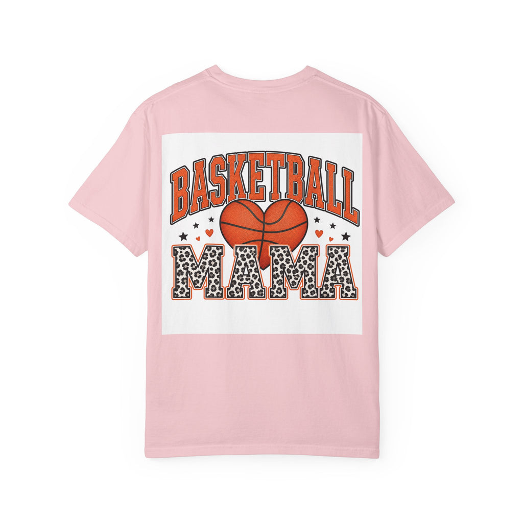 Basketball Mama T-Shirt — Leopard Print Sports Mom Tee