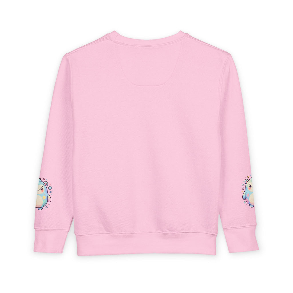 Kawaii Pastel Hedgehog Toddler Sweatshirt