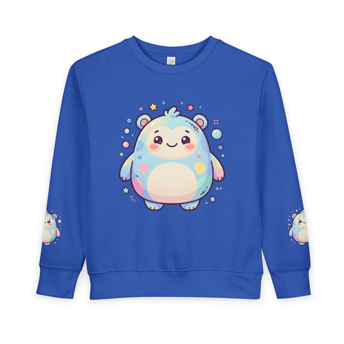 Kawaii Pastel Hedgehog Toddler Sweatshirt