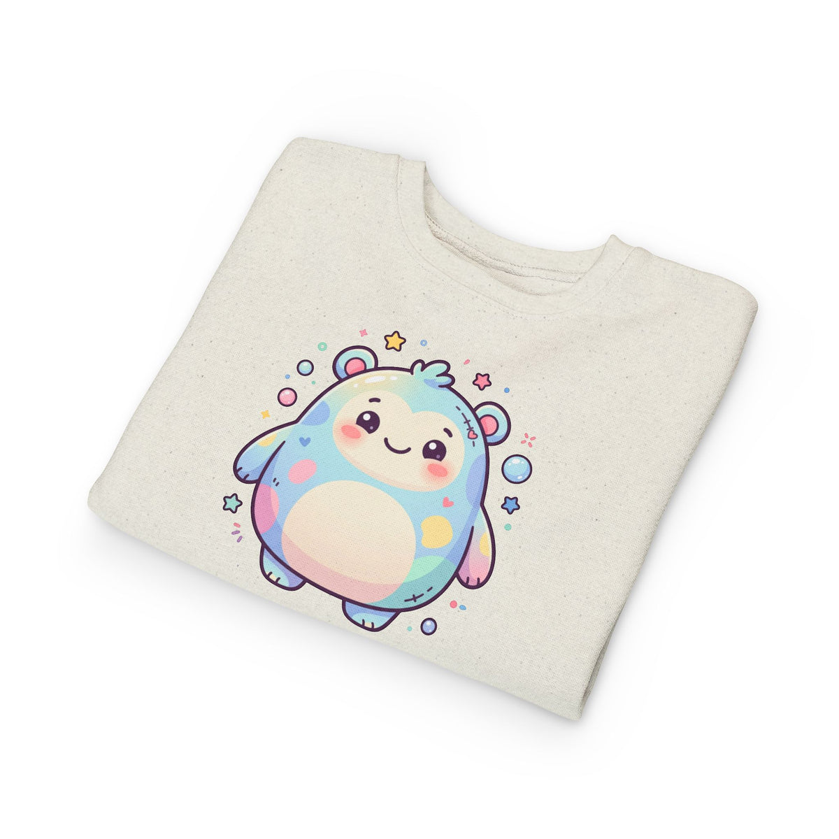 Kawaii Pastel Hedgehog Toddler Sweatshirt