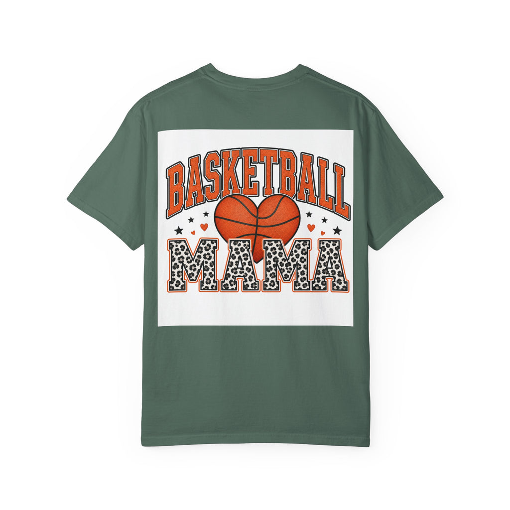 Basketball Mama T-Shirt — Leopard Print Sports Mom Tee