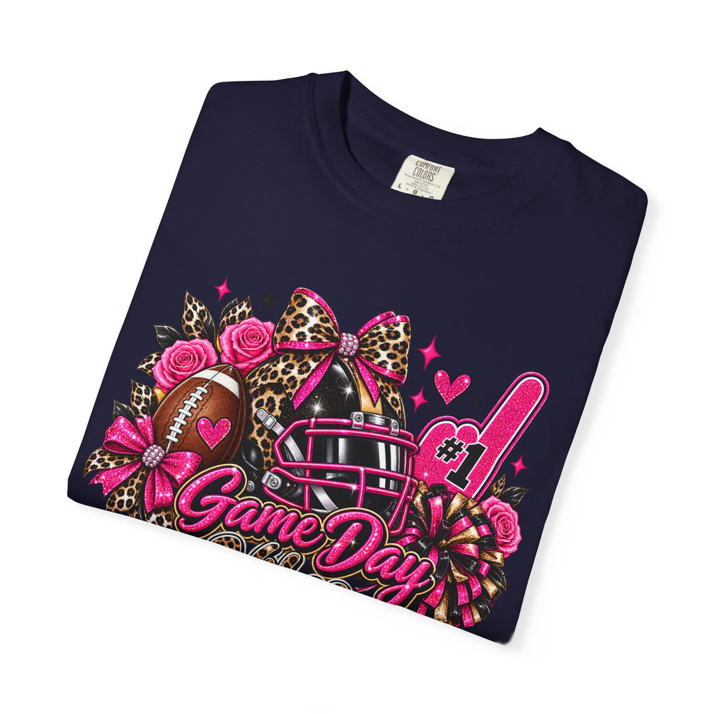 Game Day Pink Football T-Shirt
