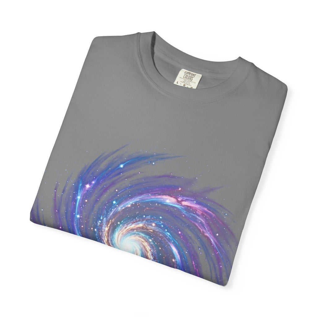 Galaxy Swirl T-Shirt — Spiral Nebula Cosmic Tee
