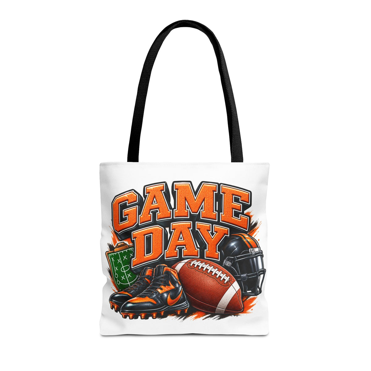 Game Day Football Tote Bag — Cheer Squad Fan Gear