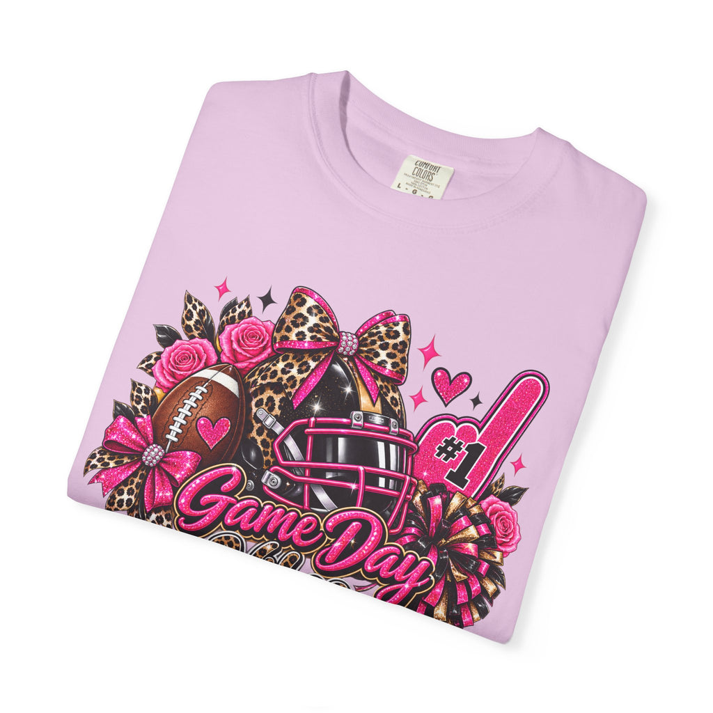 Game Day Pink Football T-Shirt