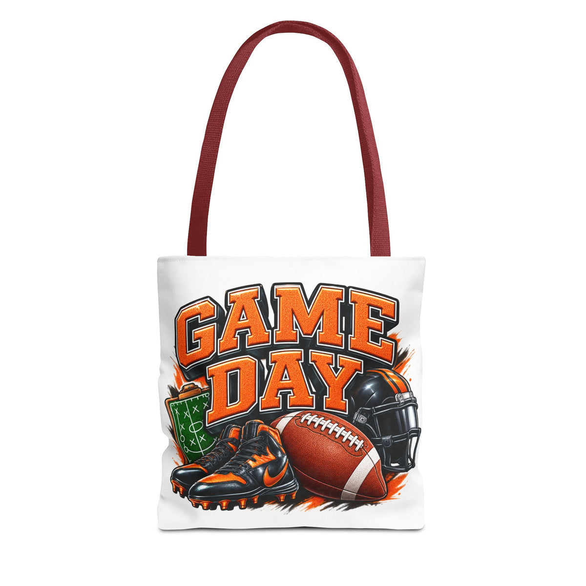 Game Day Football Tote Bag — Cheer Squad Fan Gear