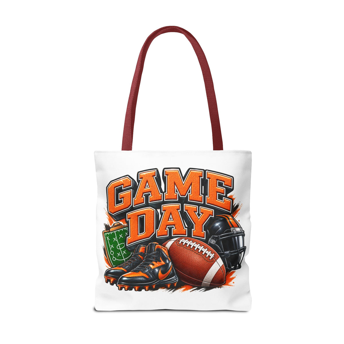 Game Day Football Tote Bag — Cheer Squad Fan Gear