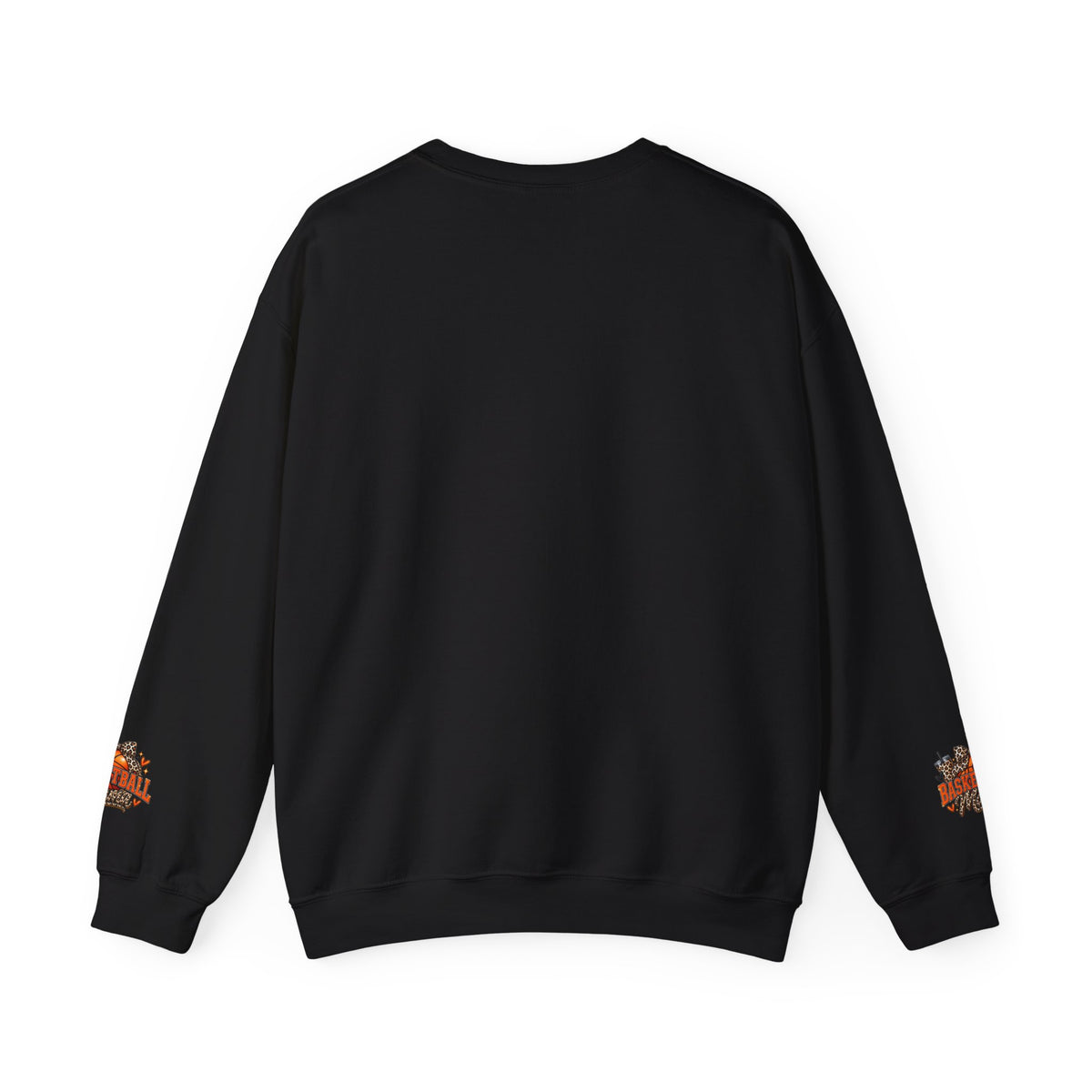 Basketball Leopard Print Crewneck Sweatshirt