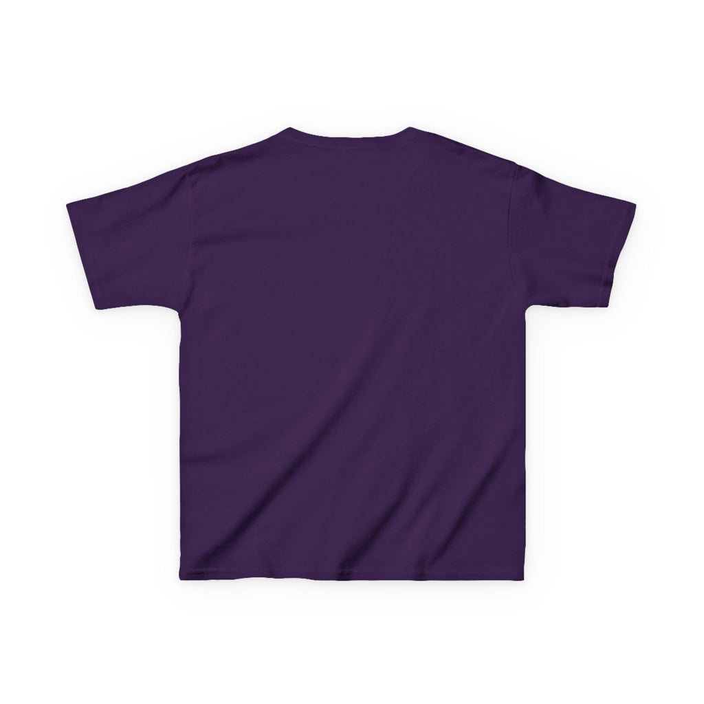 Kids Tee — Halloween Black Cat with Witch Hat & Pumpkins