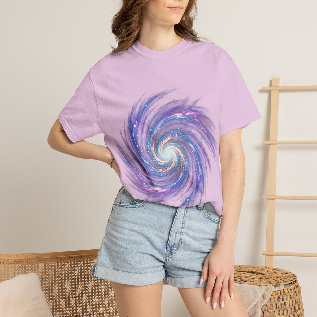 Galaxy Swirl T-Shirt — Spiral Nebula Cosmic Tee