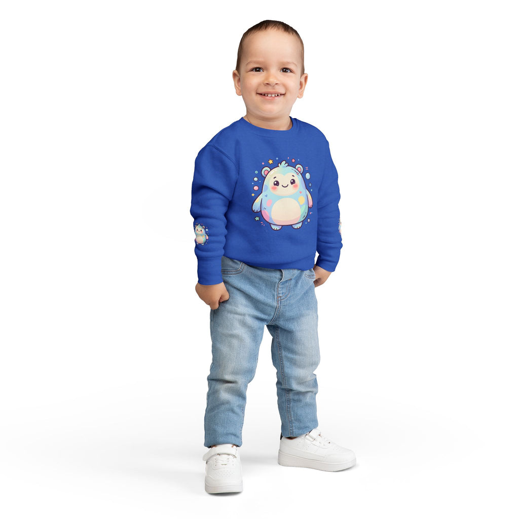 Kawaii Pastel Hedgehog Toddler Sweatshirt