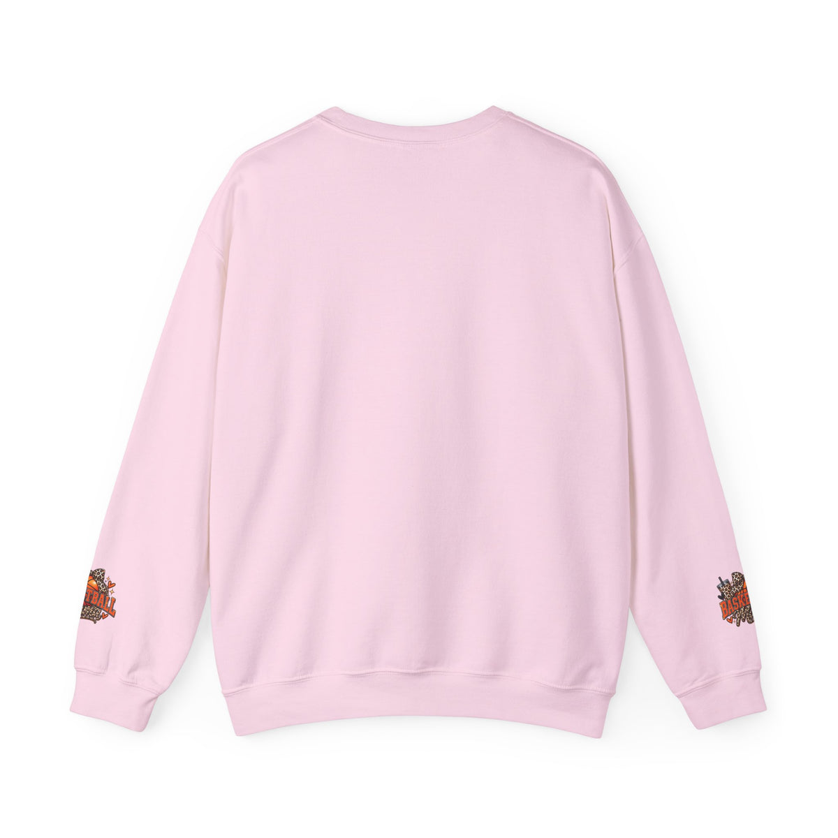 Basketball Leopard Print Crewneck Sweatshirt