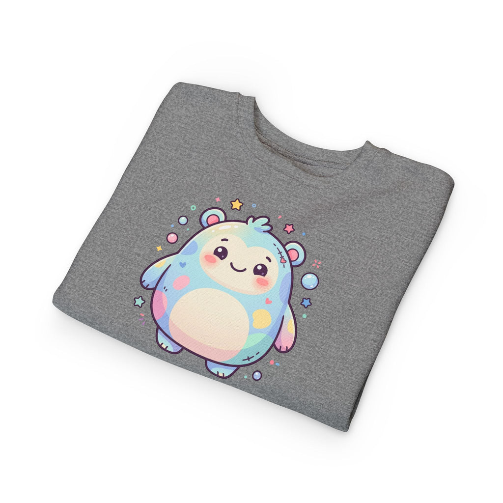 Kawaii Pastel Hedgehog Toddler Sweatshirt