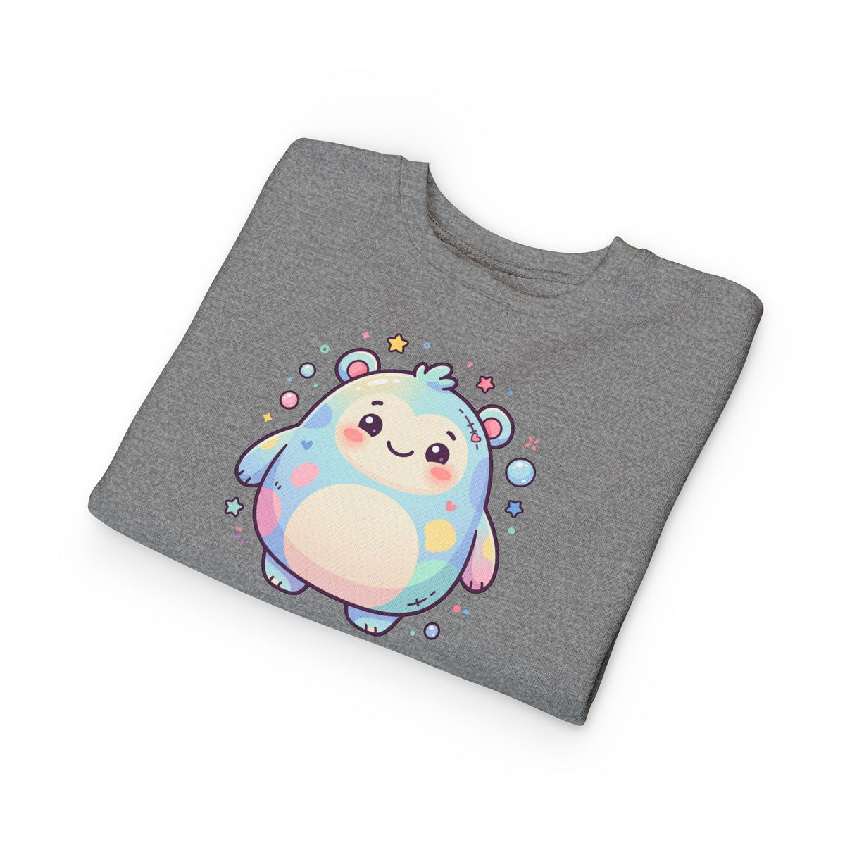 Kawaii Pastel Hedgehog Toddler Sweatshirt