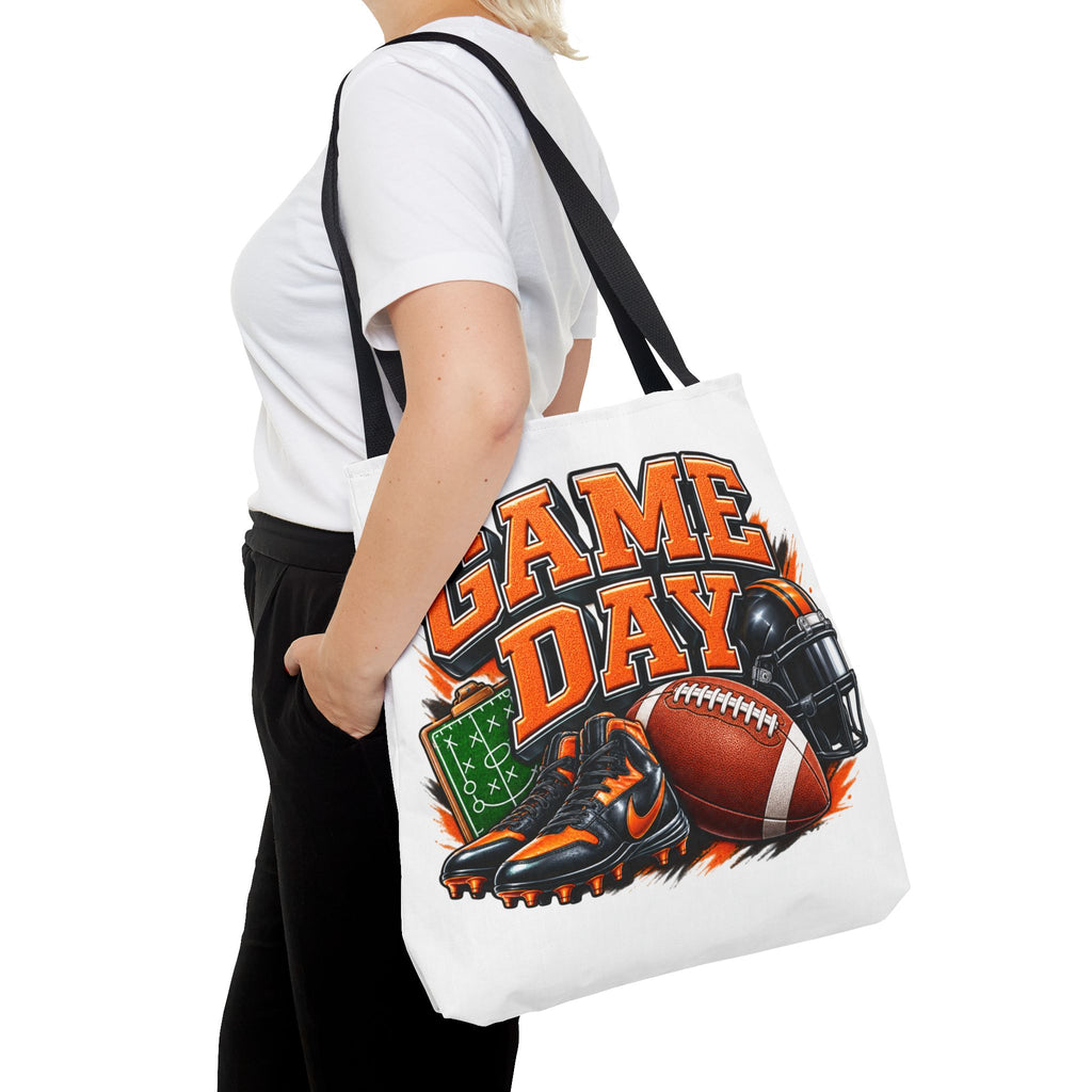 Game Day Football Tote Bag — Cheer Squad Fan Gear