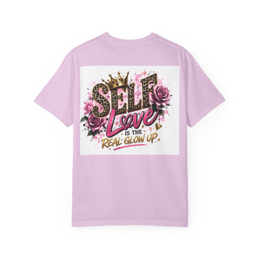 Self Love T-Shirt — "Self Love is the Real Glow Up" Graphic Tee