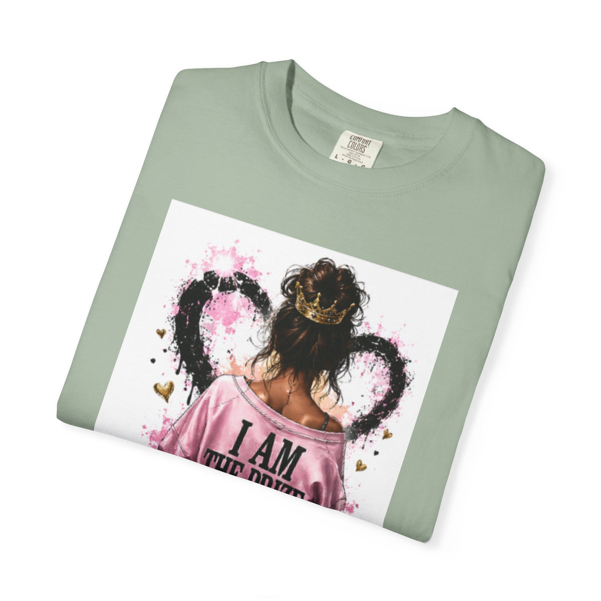 I Am The Prize T-Shirt — Self-Love Graphic Tee with Angel Wings