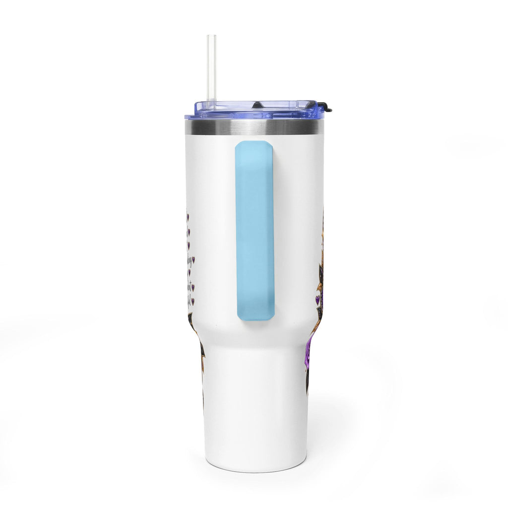 Virgo Zodiac 40oz Thermal Tumbler - Queen Virgo Astrology Travel Mug
