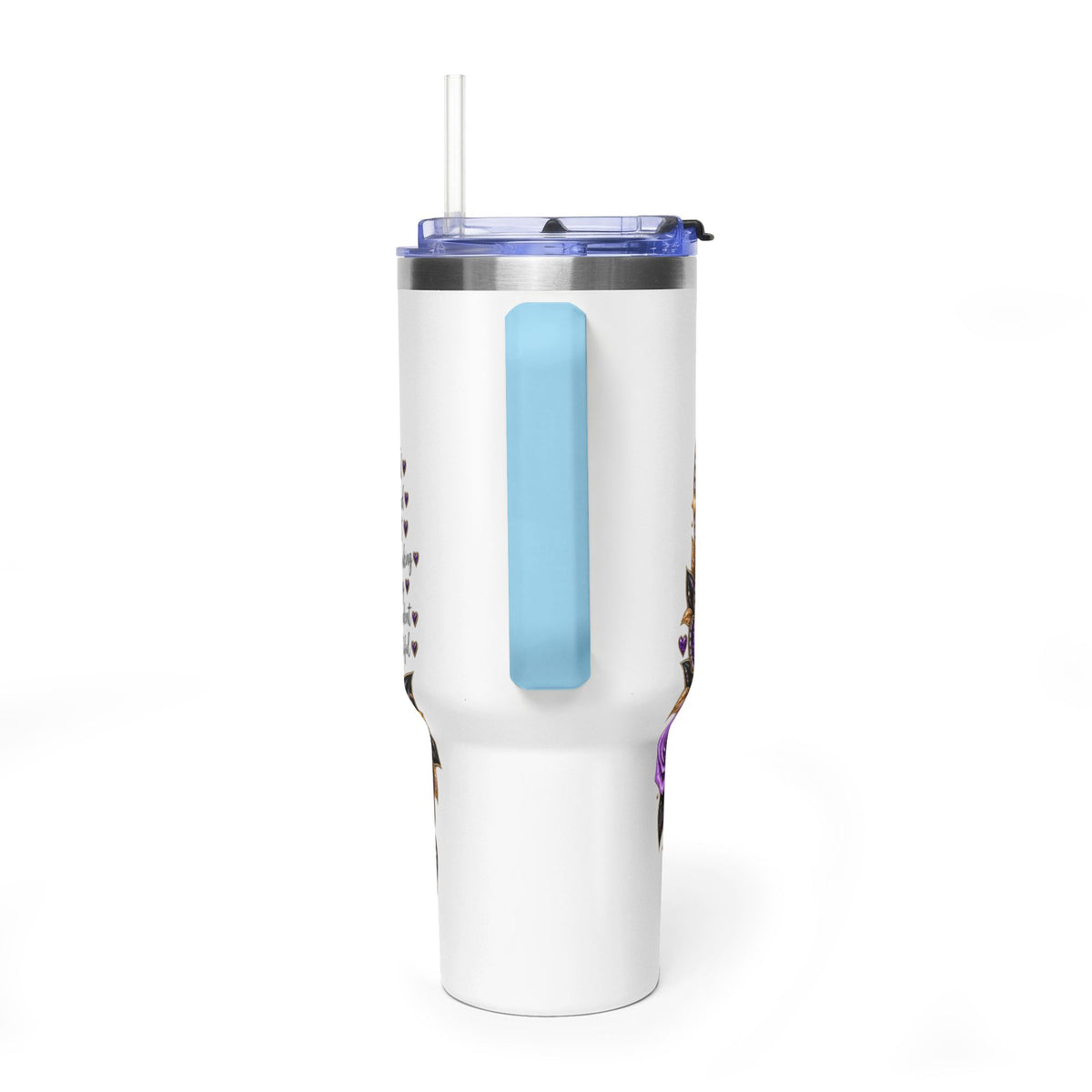 Virgo Zodiac 40oz Thermal Tumbler - Queen Virgo Astrology Travel Mug