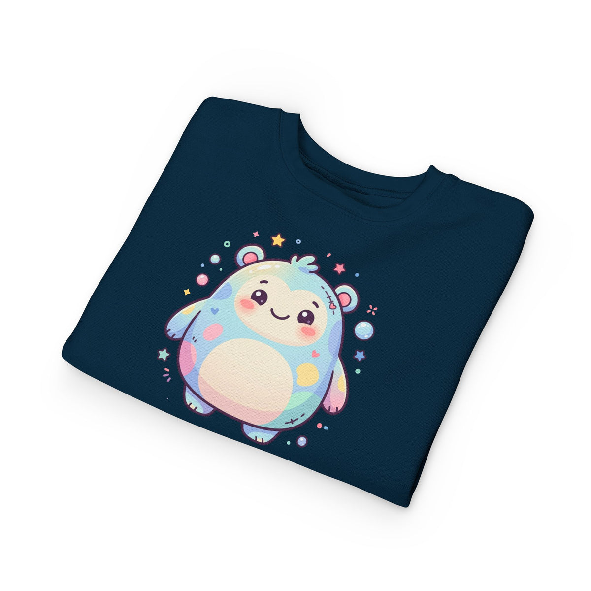 Kawaii Pastel Hedgehog Toddler Sweatshirt