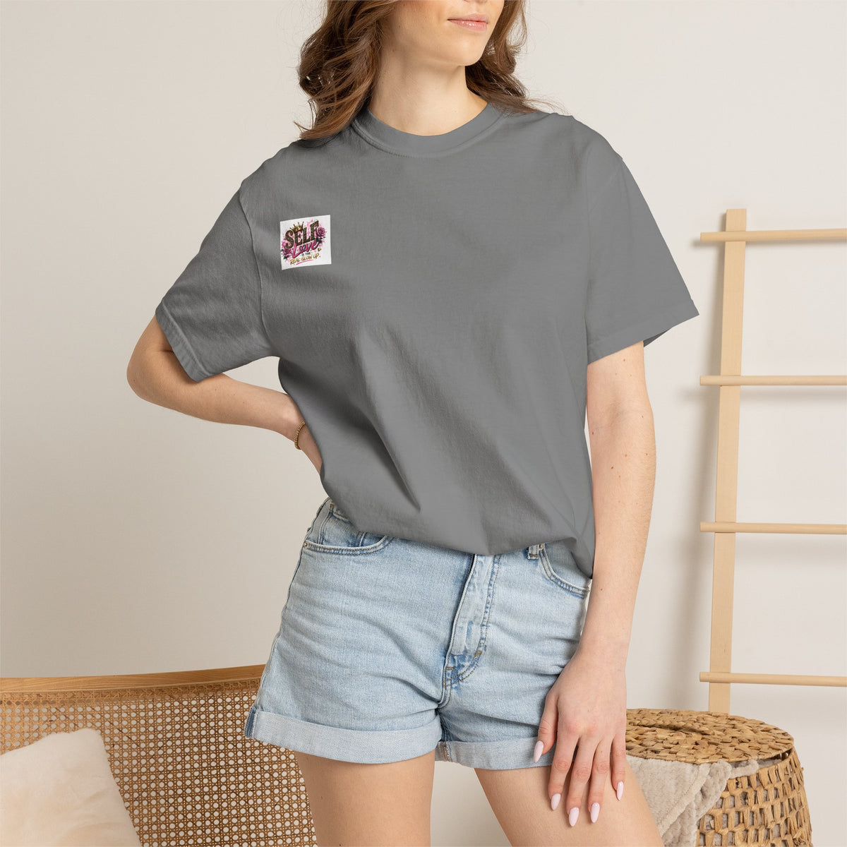 Self Love T-Shirt — "Self Love is the Real Glow Up" Graphic Tee