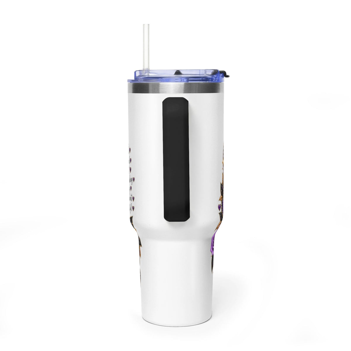 Virgo Zodiac 40oz Thermal Tumbler - Queen Virgo Astrology Travel Mug