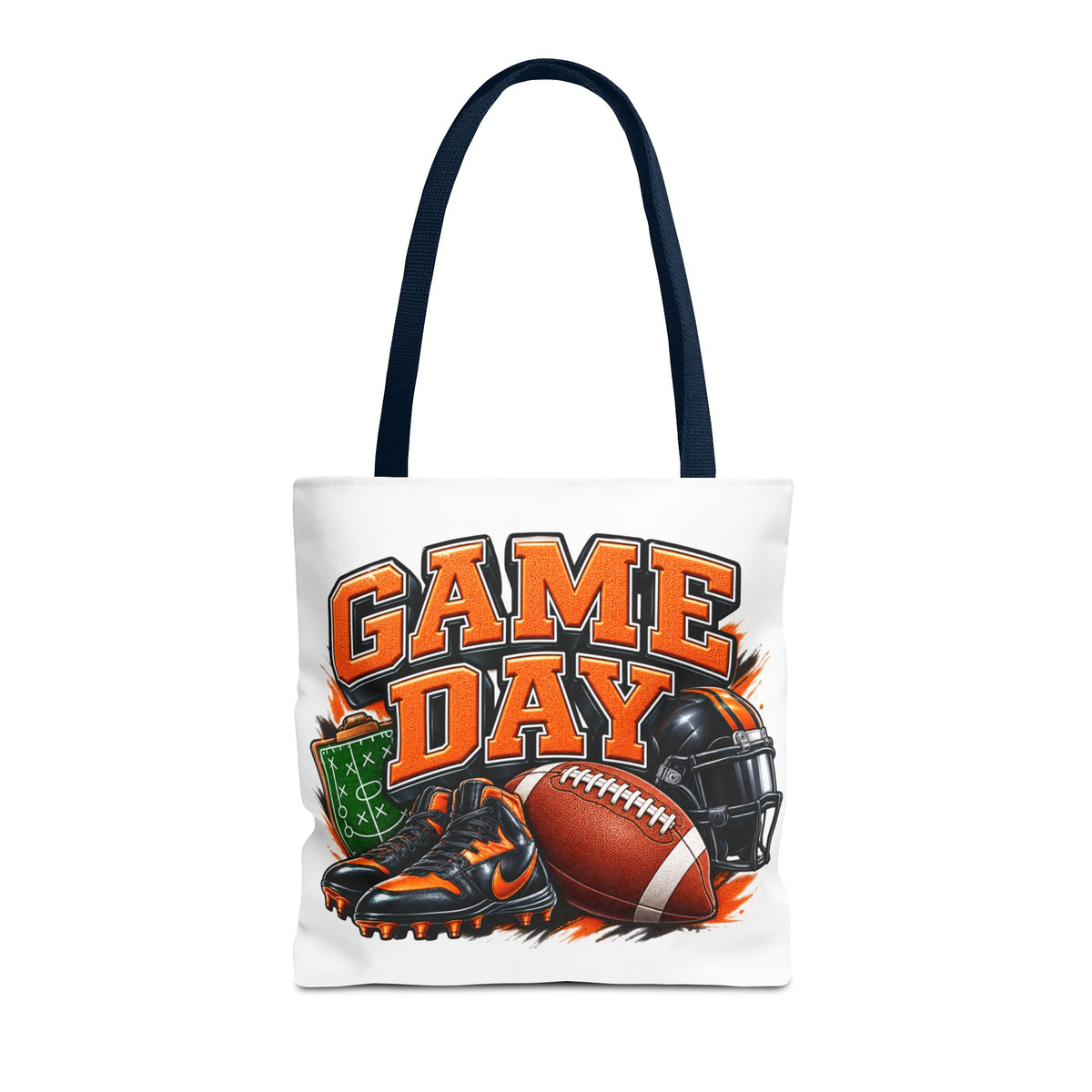 Game Day Football Tote Bag — Cheer Squad Fan Gear