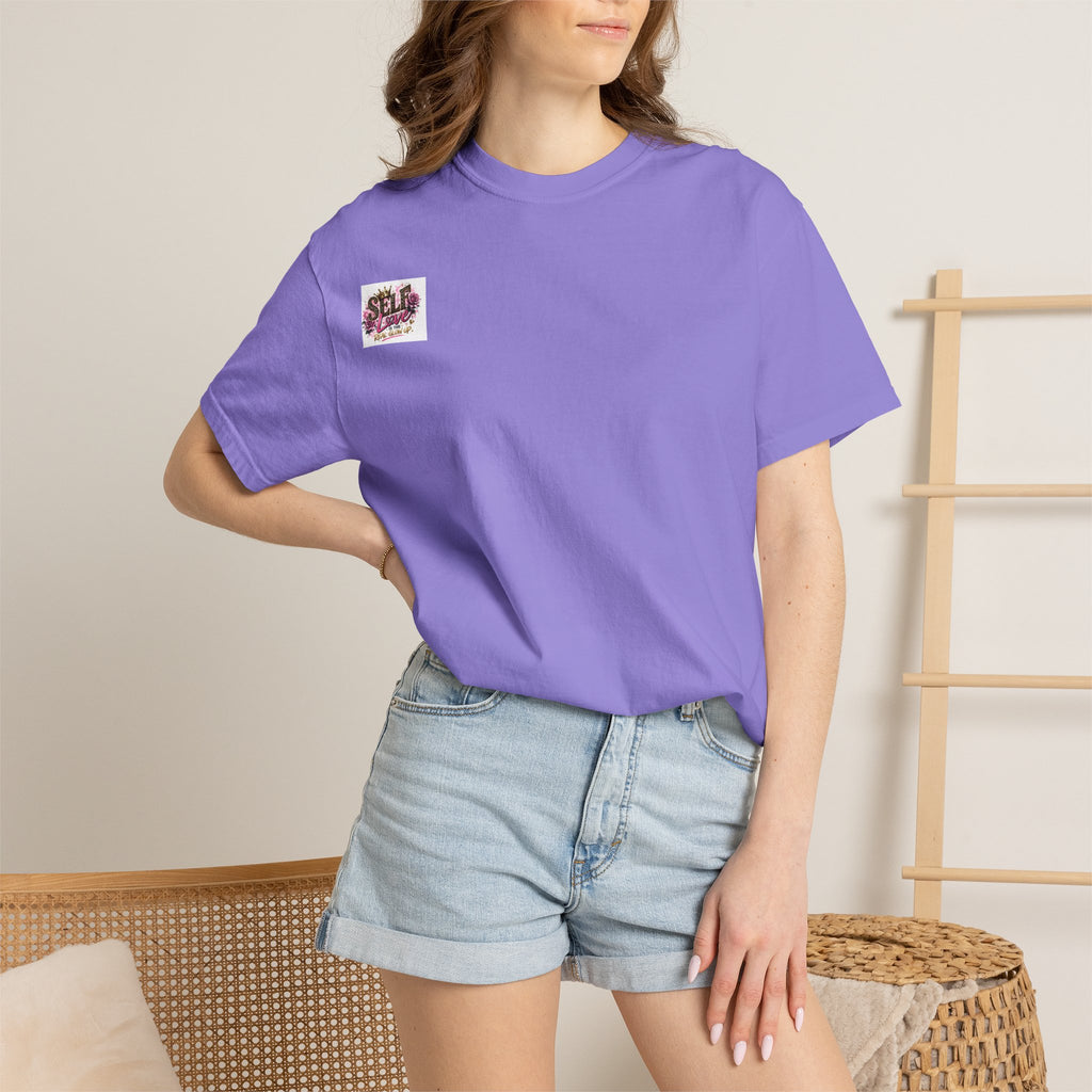 Self Love T-Shirt — "Self Love is the Real Glow Up" Graphic Tee