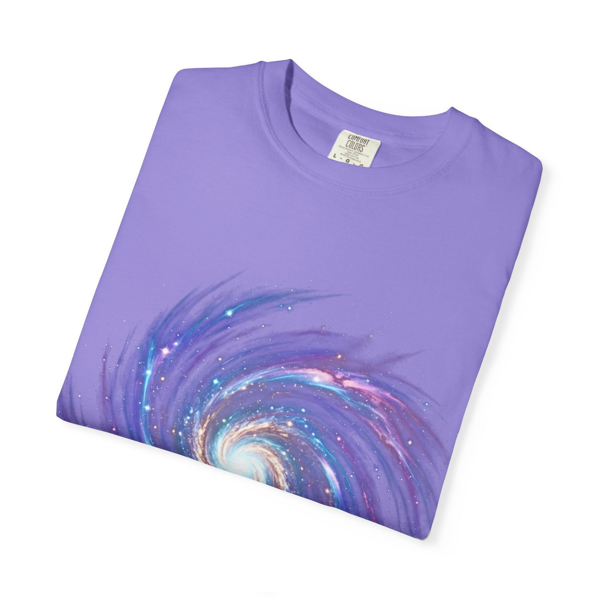Galaxy Swirl T-Shirt — Spiral Nebula Cosmic Tee