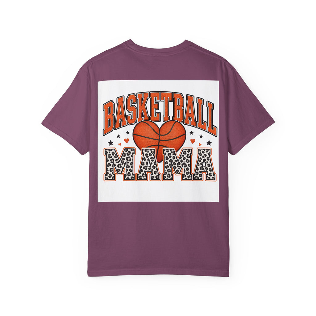 Basketball Mama T-Shirt — Leopard Print Sports Mom Tee