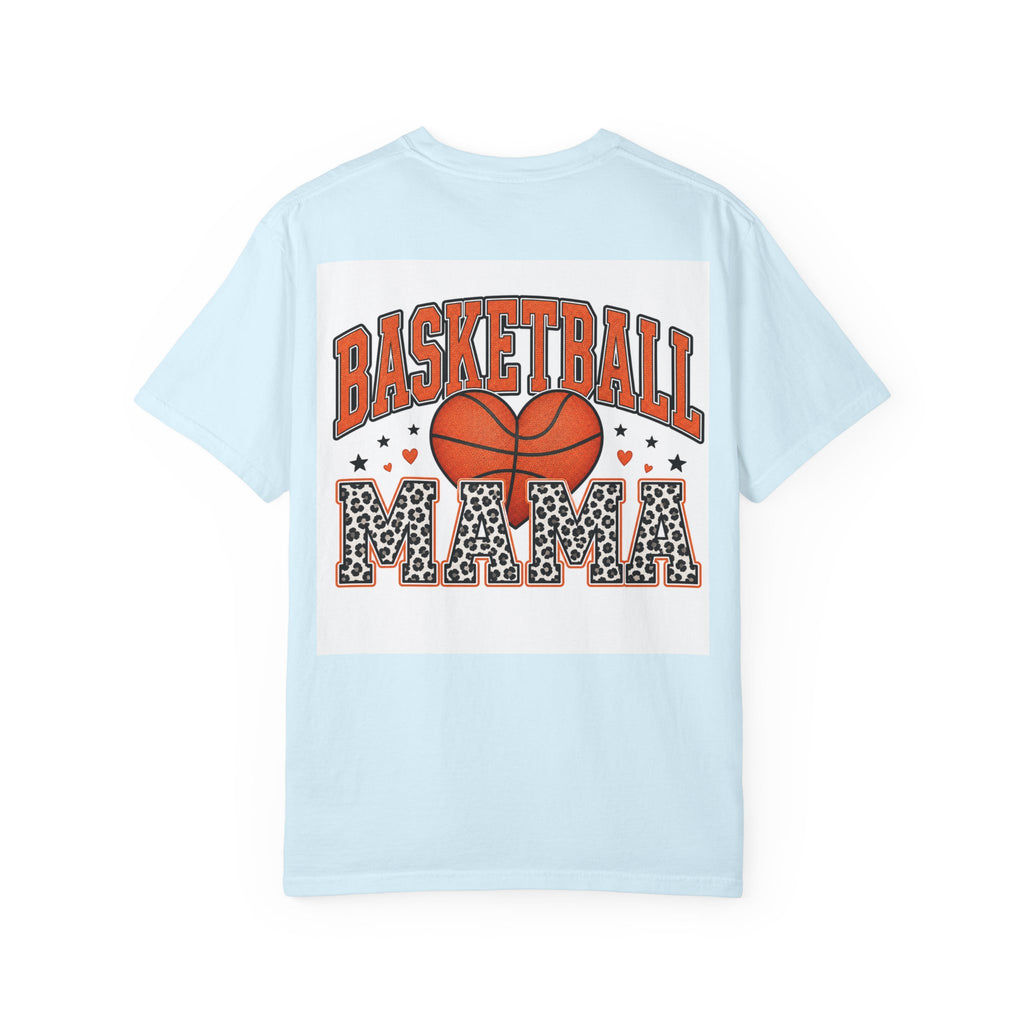 Basketball Mama T-Shirt — Leopard Print Sports Mom Tee