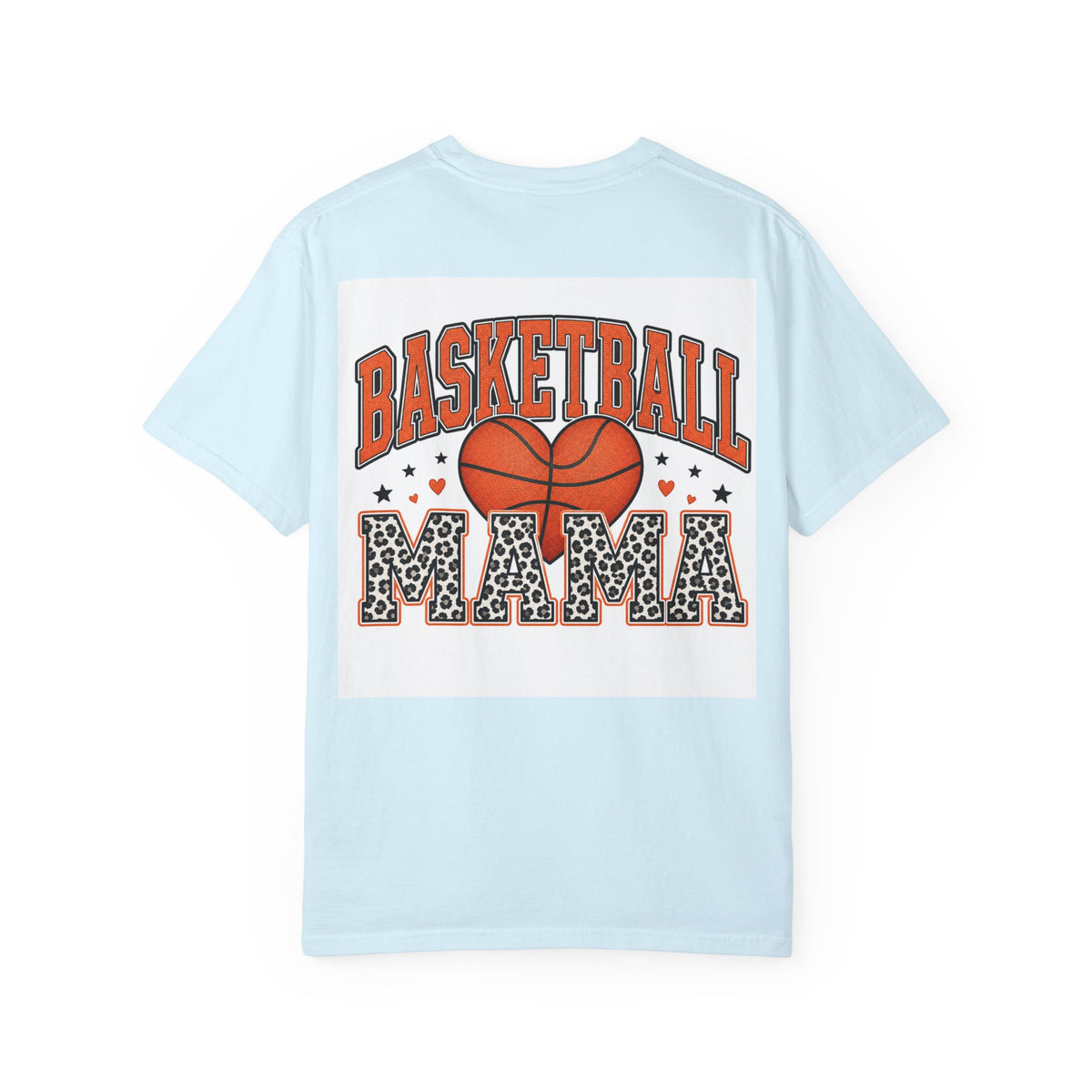 Basketball Mama T-Shirt — Leopard Print Sports Mom Tee