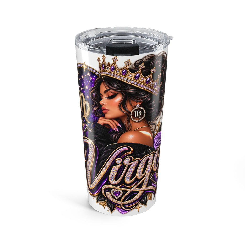 Virgo Queen 20oz Tumbler — Zodiac Astrology Stainless Travel Mug