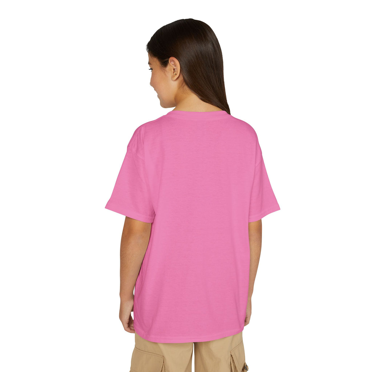 Cute Black Kitty Cheerleader Youth T-Shirt — Pom-Pom Dancing Cat Tee