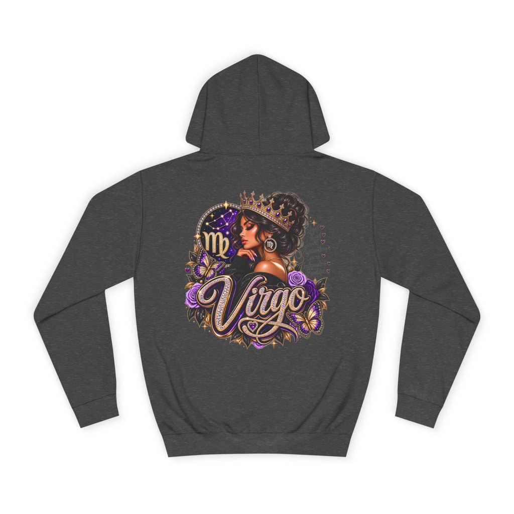 Virgo Zodiac College Hoodie – Astrology Graphic Campus Pullover