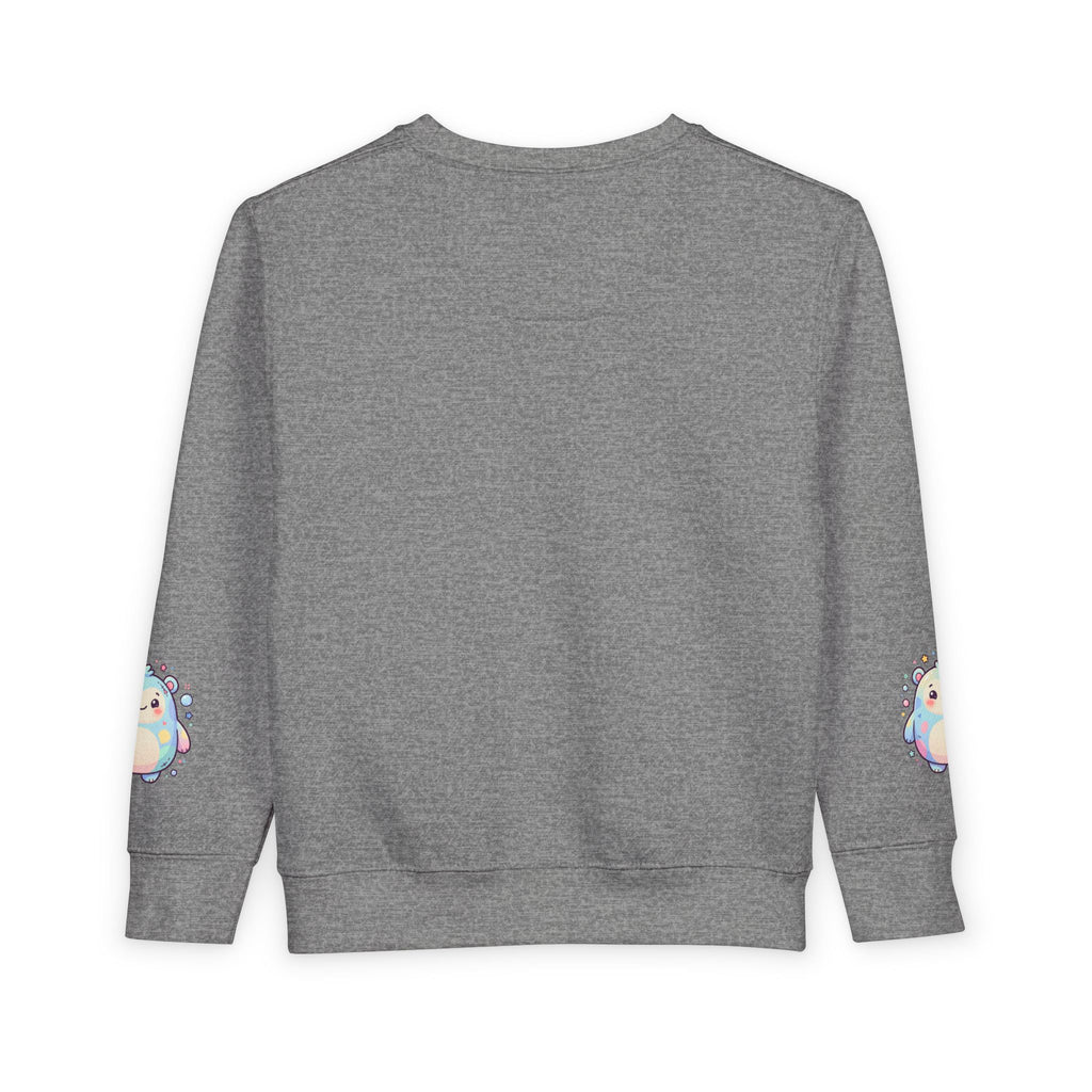 Kawaii Pastel Hedgehog Toddler Sweatshirt