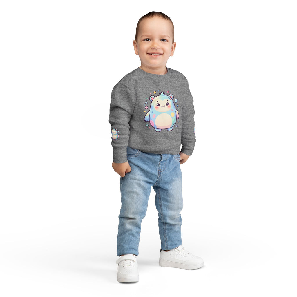 Kawaii Pastel Hedgehog Toddler Sweatshirt